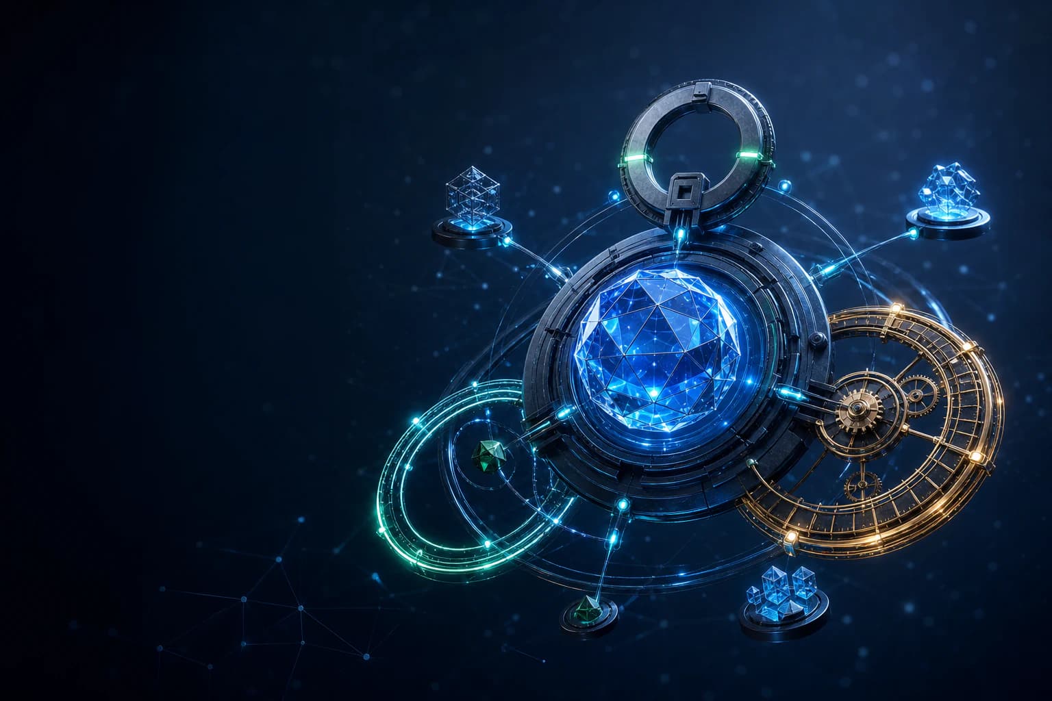 Cardano native asset architecture with fixed, timed and mintable supply policy paths